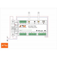 ЭВАН Контроллер MYHEAT PRO Системы управления отоплением, Контроллеры систем отопления
